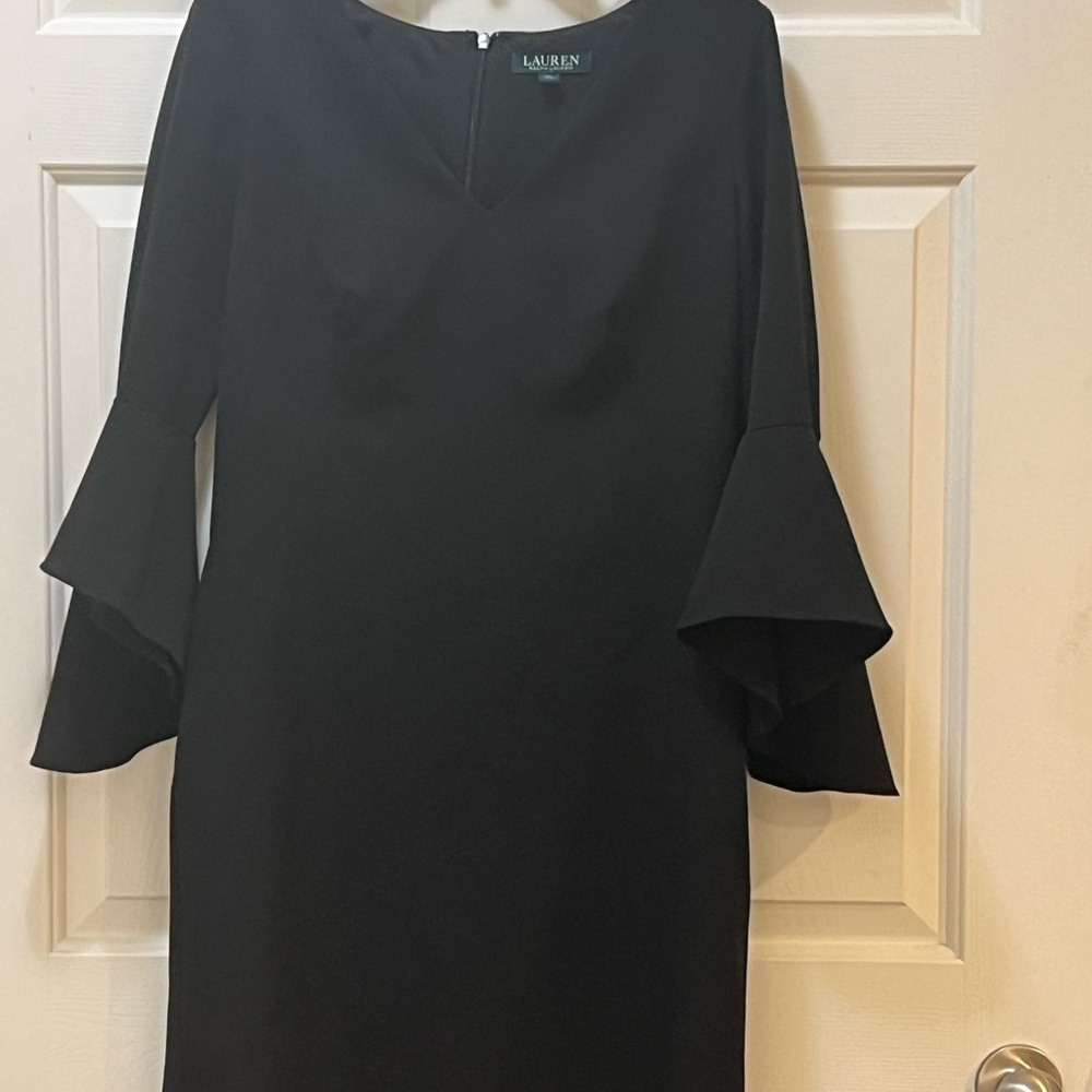 Ralph Lauren Black Long Sleeve Dress